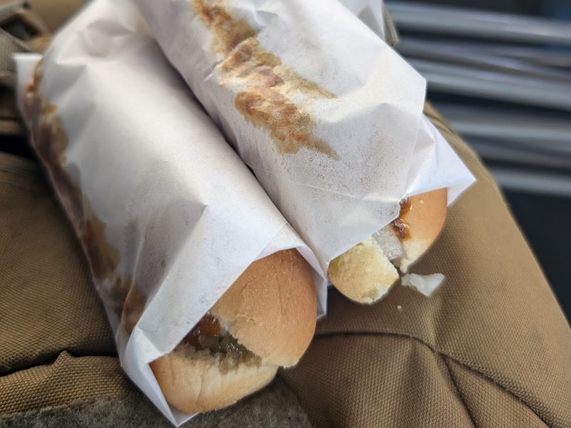 Taylor Brothers Hot Dog Stand food